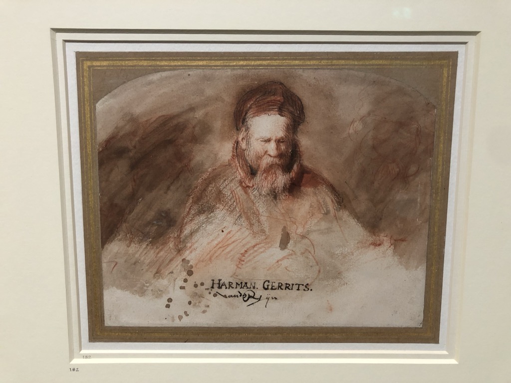 Drawing traditionally identified as Harmen Gerritsz van Rijn, Rembrandt's father